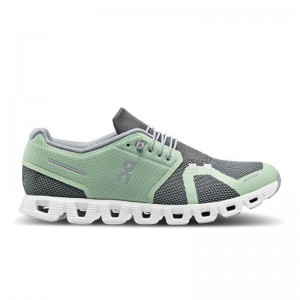 QC Cloud 5 Combo Men's Lifestyle Shoes Leaf | Eclipse Green | 35072-LSFQ