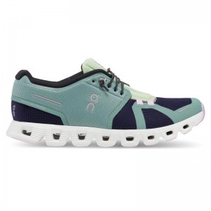 QC Cloud 5 Push Women's Lifestyle Shoes Cobble | Flint Turquoise | 80763-QFYI