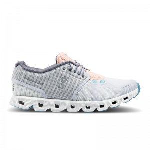 QC Cloud 5 Push Women's Lifestyle Shoes Glacier | Undyed-White | 34865-QTGK