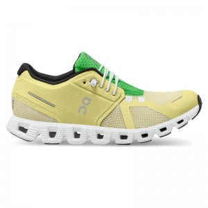 QC Cloud 5 Push Women's Travel Shoes Hay | Acacia Yellow | 27430-XVYC