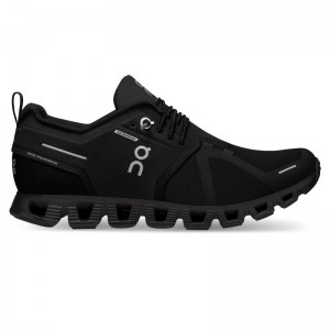 QC Cloud 5 Waterproof Women's Lifestyle Shoes All Black | 36284-UVAK