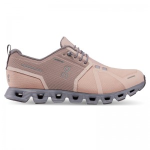 QC Cloud 5 Waterproof Women's Lifestyle Shoes Rose | Fossil | 90871-UQYL