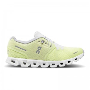 QC Cloud 5 Women's Lifestyle Shoes Hay | Frost Yellow | 87401-IUKE