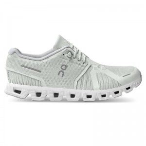 QC Cloud 5 Women's Lifestyle Shoes Ice | White | 31097-QYCW