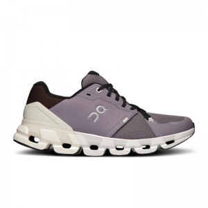 QC Cloudflyer 4 Men's Road Running Shoes Shark | Pearl Purple | 87569-SHGT