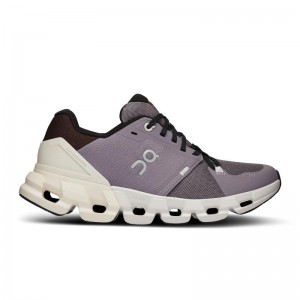 QC Cloudflyer 4 Women's Road Running Shoes Shark | Pearl Purple | 81065-XNGD