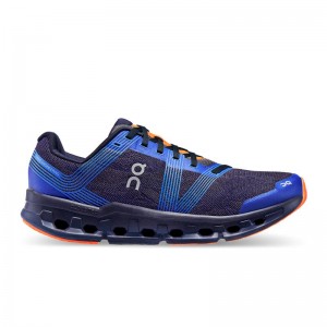 QC Cloudgo Men's Road Running Shoes Indigo | Ink Blue | 74592-IQOM