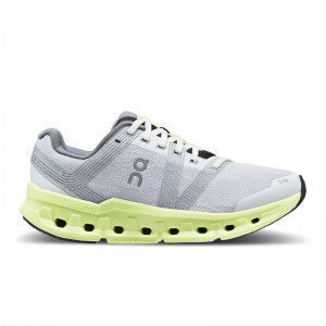 QC Cloudgo Wide Women's Road Running Shoes Frost | Hay Grey | 82137-AZTY