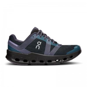 QC Cloudgo Women's Road Running Shoes Storm | Magnet Black | 45120-WBVK