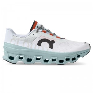 QC Cloudmonster Men's Road Running Shoes Frost | Surf Grey | 14738-SBPD