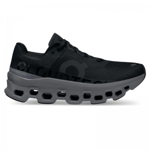 QC Cloudmonster Women's Road Running Shoes Black | Magnet | 93542-AZPR