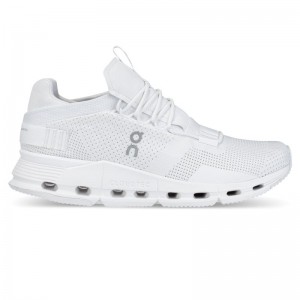 QC Cloudnova Men's Sneakers All White | 97516-RPDS