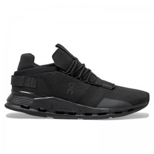 QC Cloudnova Men's Sneakers Black | Eclipse | 18706-OSAY