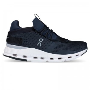 QC Cloudnova Men's Sneakers Navy | White | 29673-NLEK