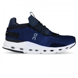 QC Cloudnova Women's Sneakers Navy | White | 10975-KFIG