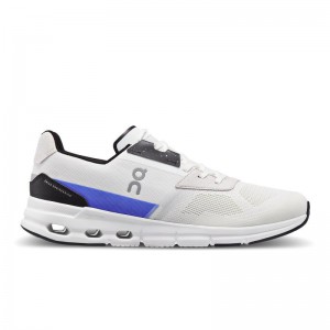 QC Cloudrift Men's Lifestyle Shoes Undyed-White | Cobalt | 70214-GRVQ