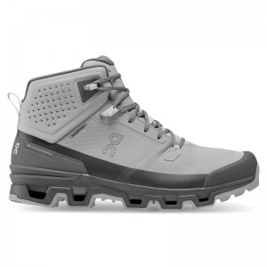 QC Cloudrock 2 Waterproof Men's Hiking Boots Alloy | Eclipse Grey | 61347-PJYL