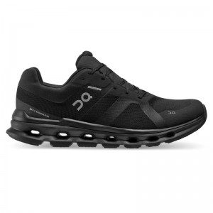 QC Cloudrunner Waterproof Men's Road Running Shoes Black | 61079-OZCG