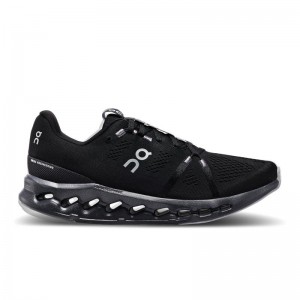 QC Cloudsurfer Men's Road Running Shoes All Black | 38594-OIUX