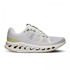 QC Cloudsurfer Men's Road Running Shoes White | Sand | 73956-KVOF