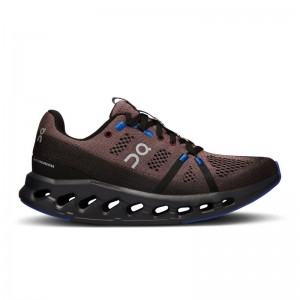 QC Cloudsurfer Women's Road Running Shoes Black | Cobalt | 26870-WMHO