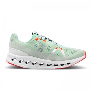 QC Cloudsurfer Women's Road Running Shoes Creek | White | 92834-RIZC