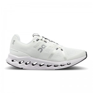 QC Cloudsurfer Women's Road Running Shoes White | Frost | 32170-ZESX