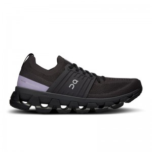 QC Cloudswift 3 Women's Road Running Shoes Magnet | Wisteria Black | 93048-HNOW