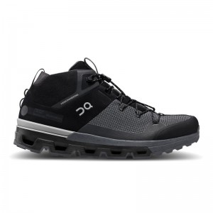 QC Cloudtrax Men's Hiking Boots Black | Rock | 84063-PCAK