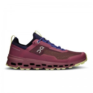 QC Cloudultra 2 Men's Trail Running Shoes Cherry | Hay Burgundy | 85710-OZBX