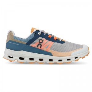 QC Cloudvista Men's Trail Running Shoes Navy | Mineral | 84901-ZETF