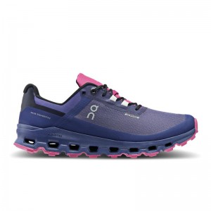 QC Cloudvista Waterproof Women's Hiking Shoes Flint | Acai Purple | 19027-EDVU