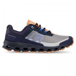 QC Cloudvista Women's Trail Running Shoes Midnight | Copper Grey | 93714-ERYV