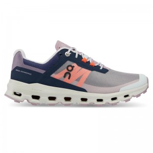 QC Cloudvista Women's Trail Running Shoes Midnight | Mineral Grey | 61352-JHGZ