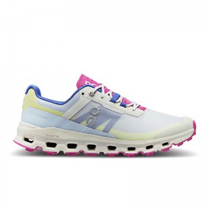 QC Cloudvista Women's Trail Running Shoes Heather | Rhubarb Multicolor | 75306-EPNA