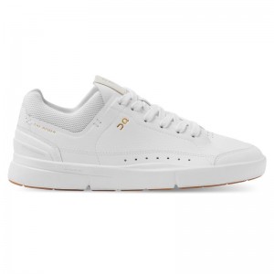 QC THE ROGER Centre Court Women's Sneakers White | Gum | 63218-YUTH