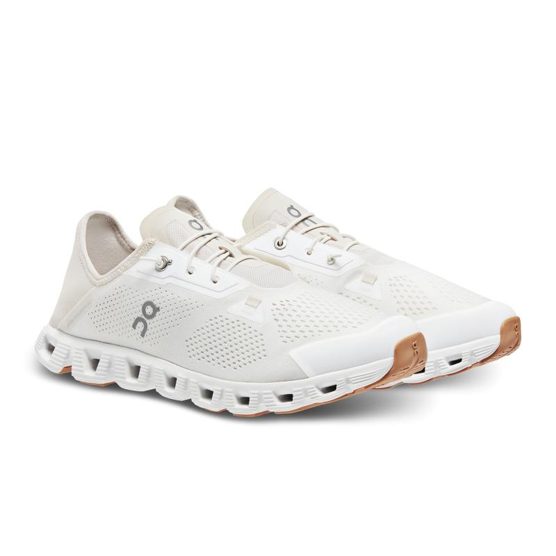 QC Cloud 5 Coast Men's Lifestyle Shoes Undyed-White | Pearl | 90423-LTCW