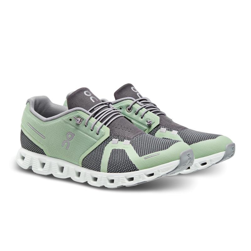 QC Cloud 5 Combo Men's Lifestyle Shoes Leaf | Eclipse Green | 35072-LSFQ