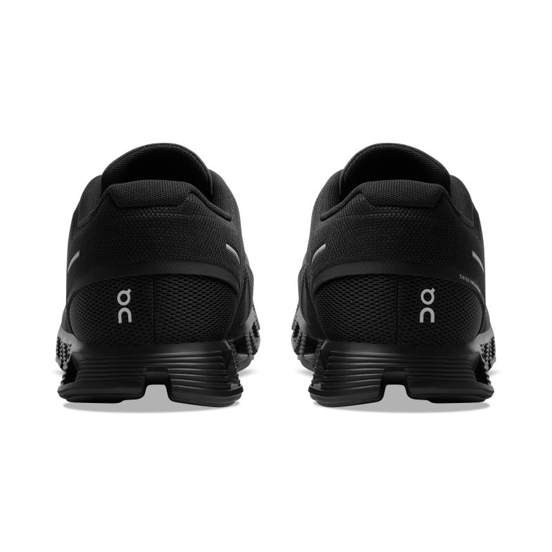 QC Cloud 5 Men's Lifestyle Shoes All Black | 72461-PMEK