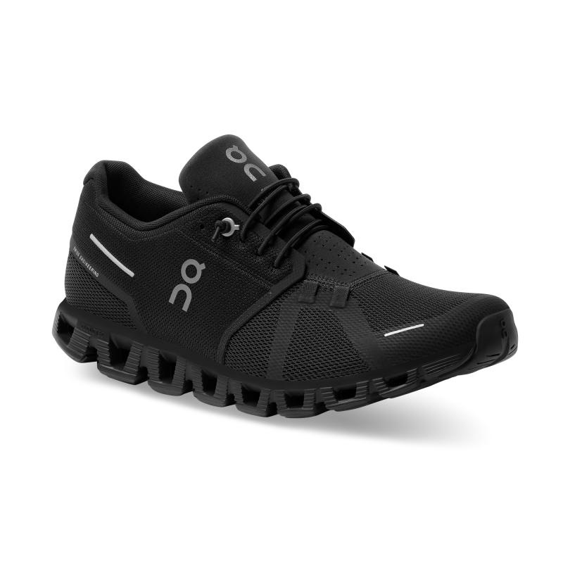 QC Cloud 5 Men's Lifestyle Shoes All Black | 72461-PMEK