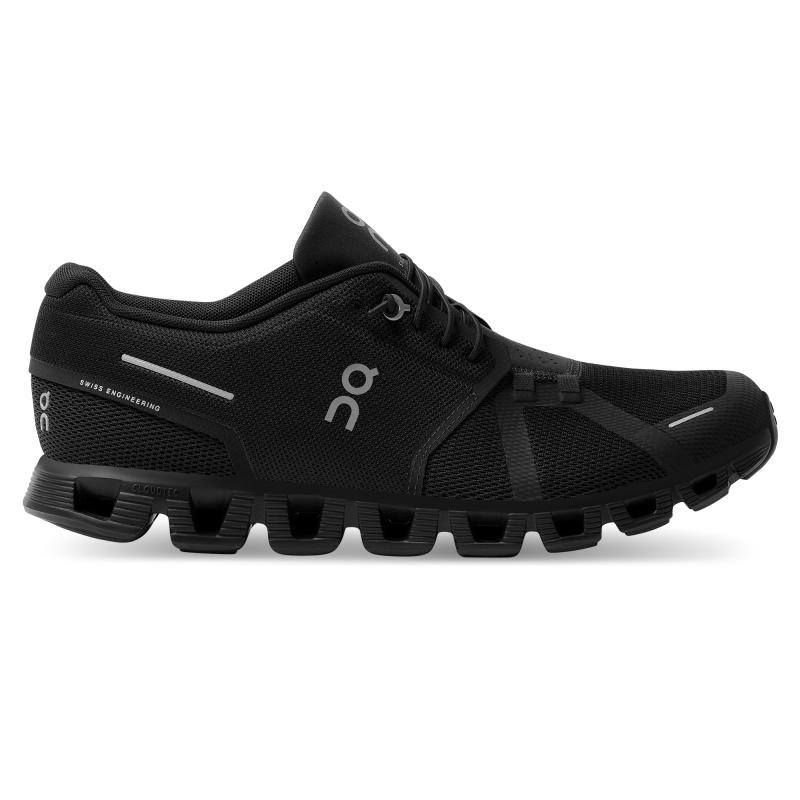 QC Cloud 5 Men\'s Lifestyle Shoes All Black | 72461-PMEK