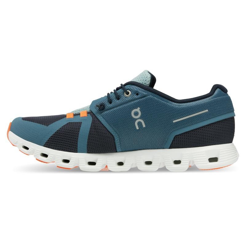 QC Cloud 5 Push Men's Lifestyle Shoes Dust | Ink Blue | 91082-XWMO