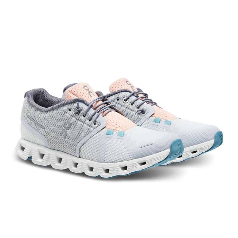 QC Cloud 5 Push Women's Lifestyle Shoes Glacier | Undyed-White | 34865-QTGK