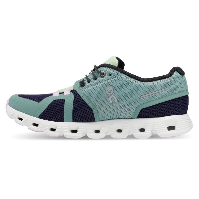 QC Cloud 5 Push Women's Travel Shoes Cobble | Flint Turquoise | 60195-BQMU