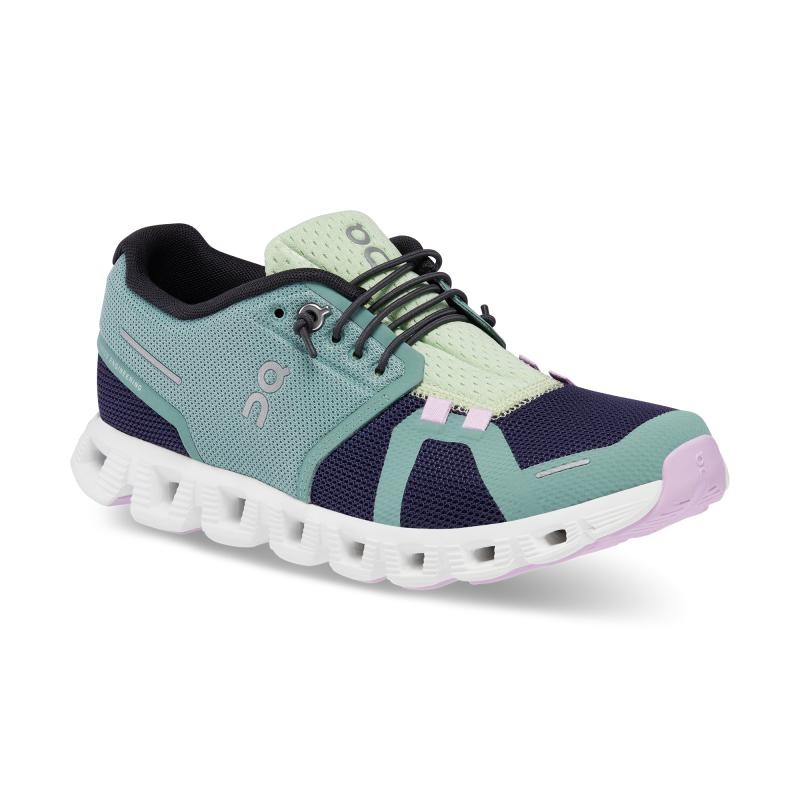 QC Cloud 5 Push Women's Travel Shoes Cobble | Flint Turquoise | 60195-BQMU