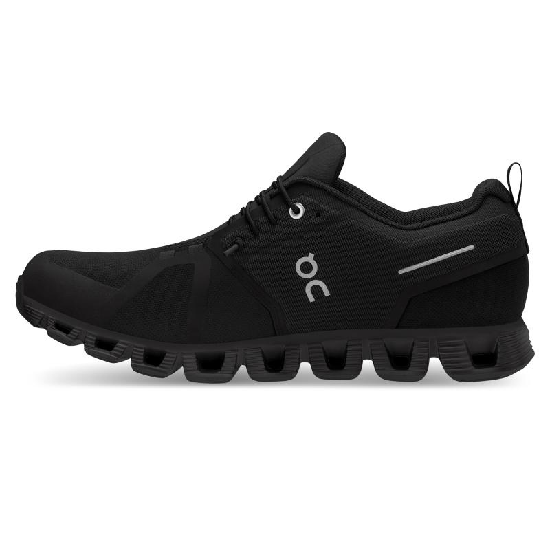 QC Cloud 5 Waterproof Men's Lifestyle Shoes All Black | 09436-OHFP