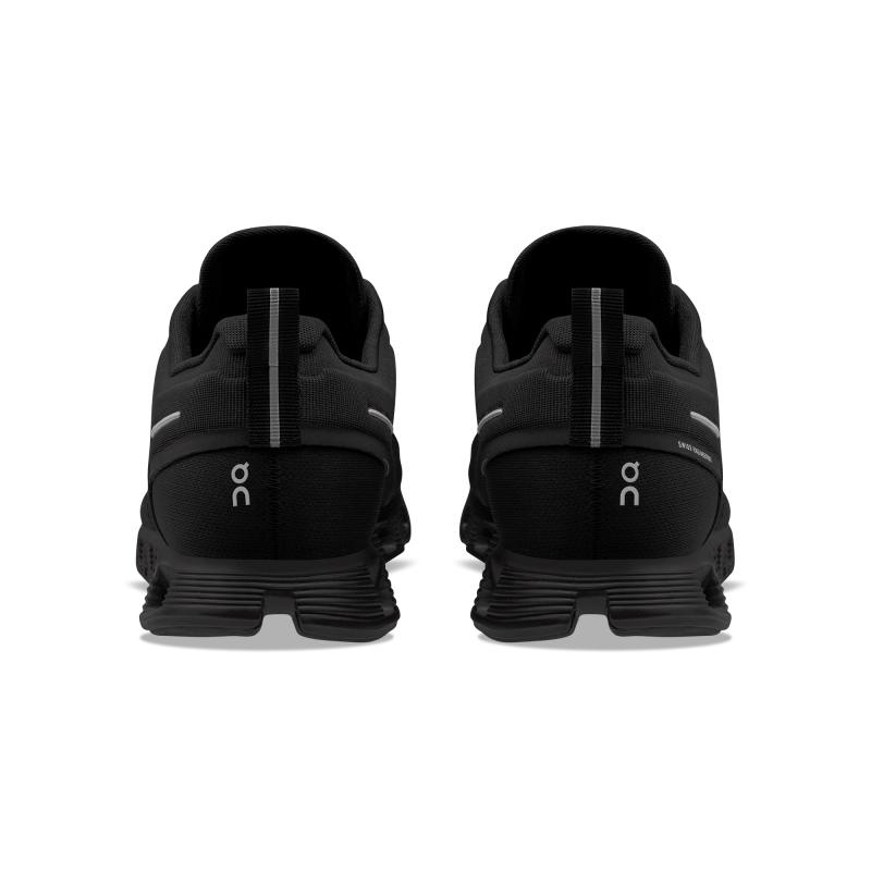 QC Cloud 5 Waterproof Men's Lifestyle Shoes All Black | 09436-OHFP