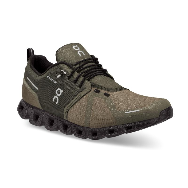 QC Cloud 5 Waterproof Men's Lifestyle Shoes Olive | Black | 41603-NOHV