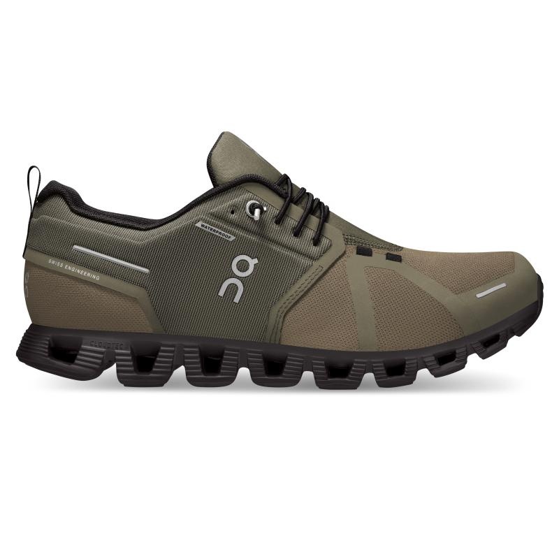 QC Cloud 5 Waterproof Men\'s Lifestyle Shoes Olive | Black | 41603-NOHV