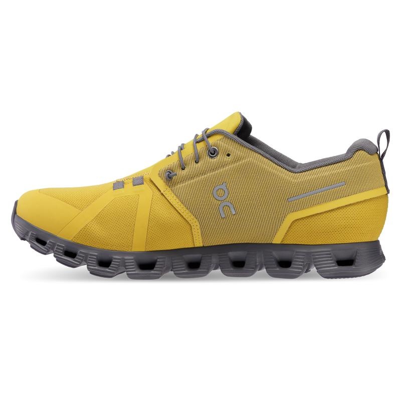 QC Cloud 5 Waterproof Men's Lifestyle Shoes Mustard | Rock Yellow | 23469-RJVT